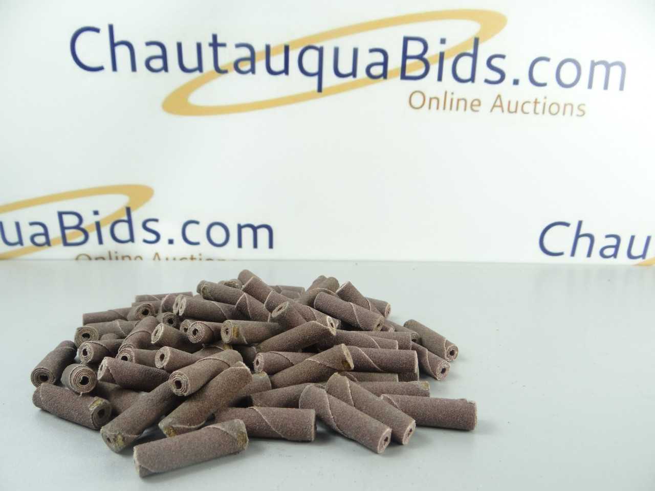 Large Lot of NEW Abrasive Cartridge Rolls 80 Grit - GRINDING WHEELS