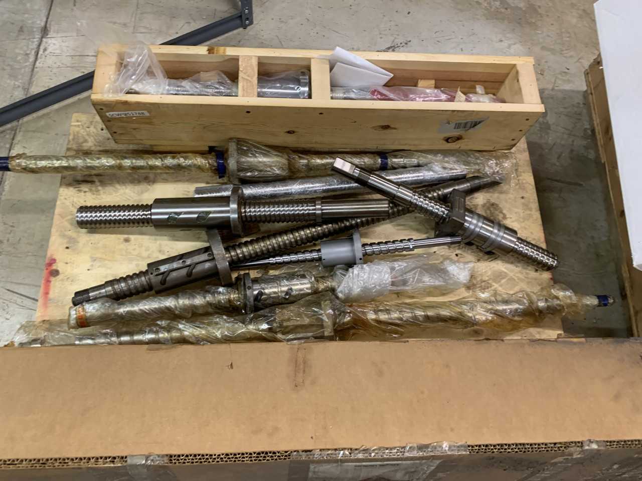 PALLET OF NEW BEARING BALL SCREW SUPPORTS - BEARINGS