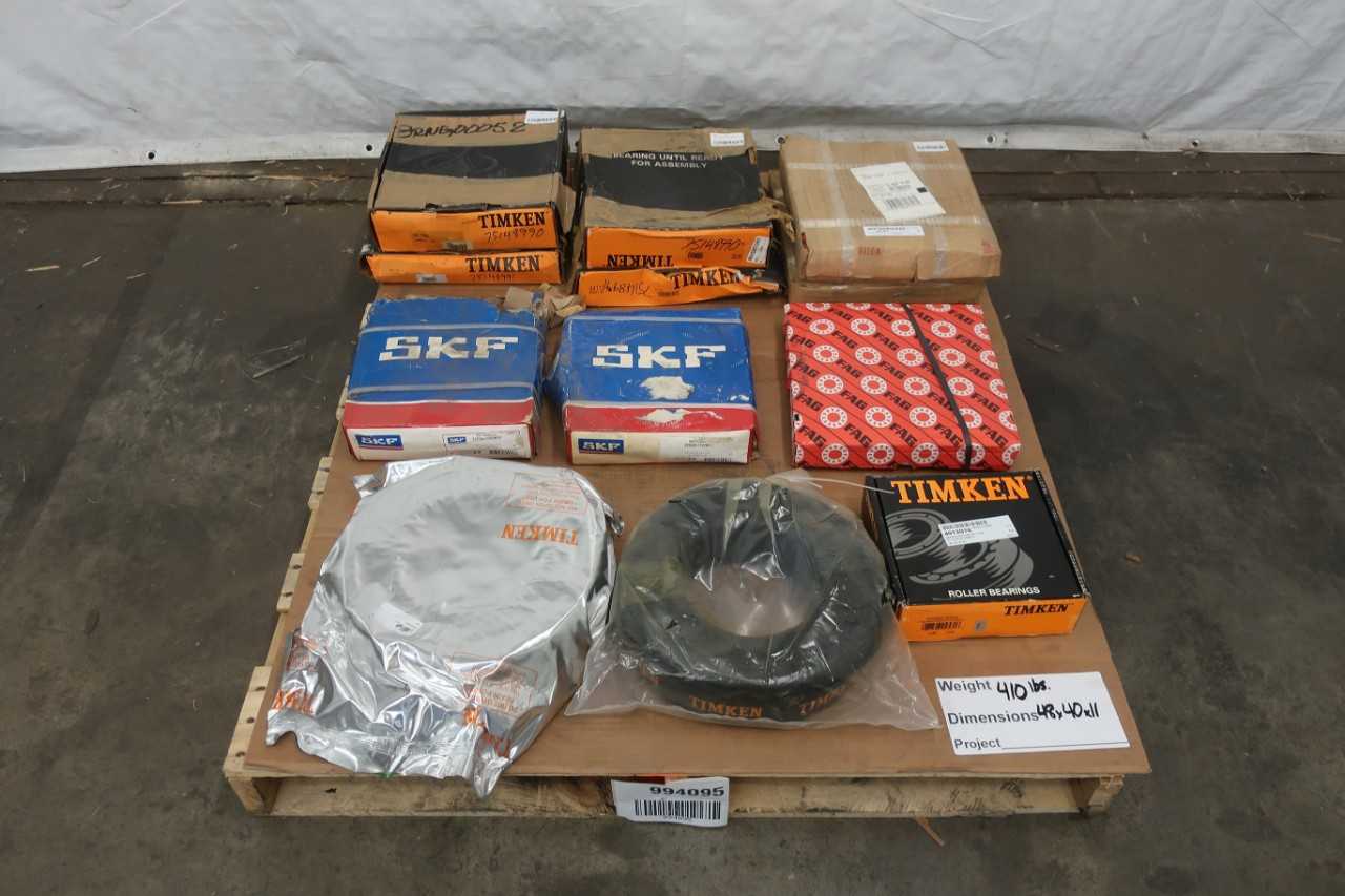 PALLET OF ASSORTED ROLLER BEARINGS - BEARINGS