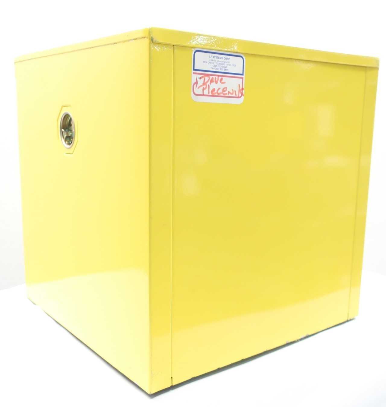 A&A SHEET METAL PRODUCTS SECURALL FLAMMABLE LIQUID SAFETY STORAGE TOOL CABINET - SAFETY EQUIPMENT
