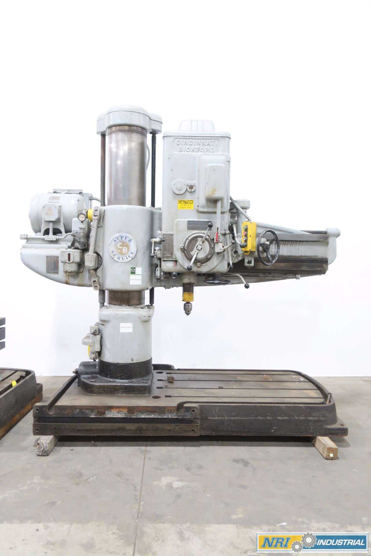 CINCINNATI BLACKFORD 3E SUPER SERVICE RADIAL ARM DRILL PRESS 4FT X 13IN - UPRIGHT DRILL PRESSES