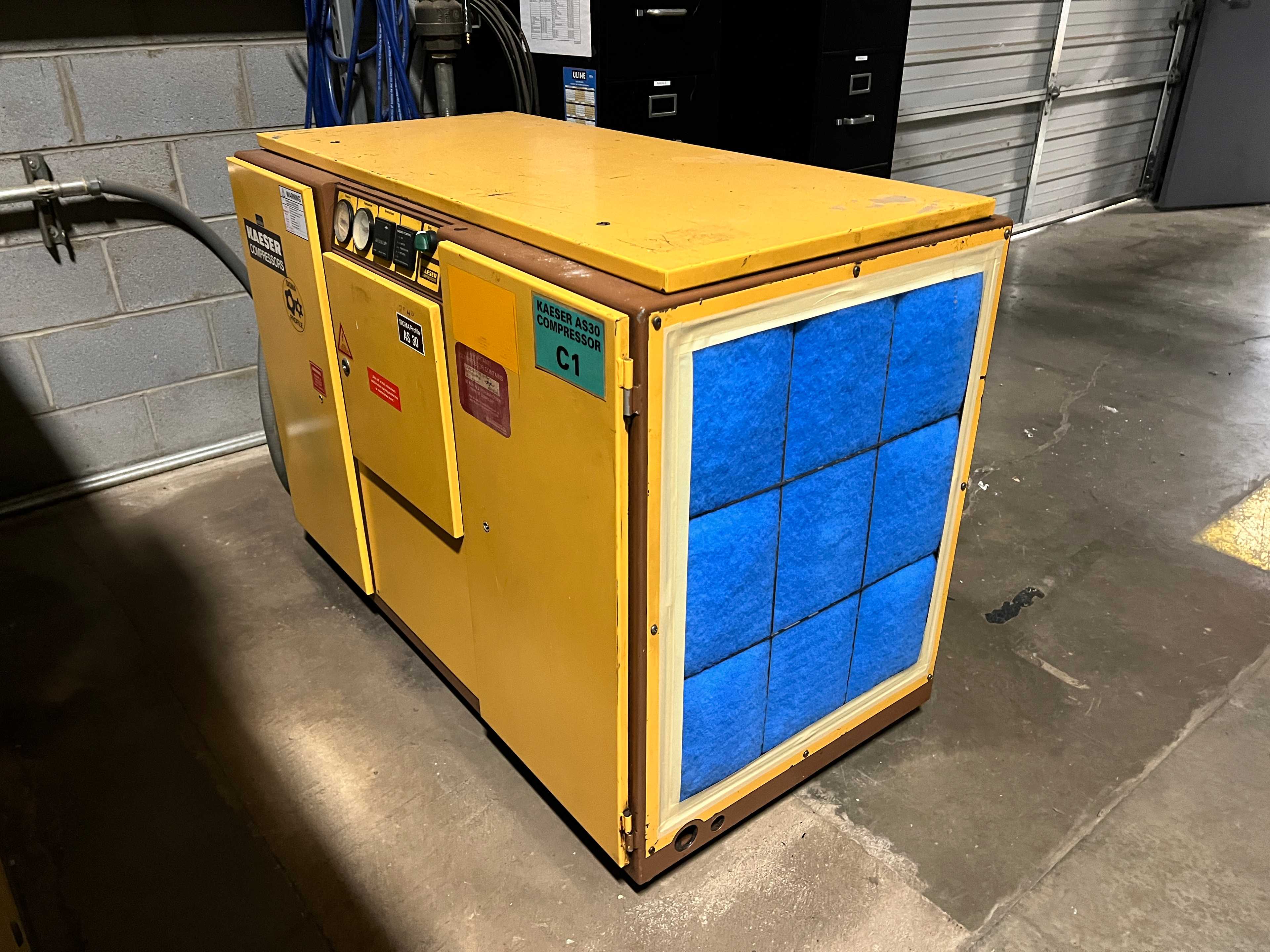 KAESER AS30 ROTARY SCREW AIR COMPRESSOR - AIR COMPRESSORS