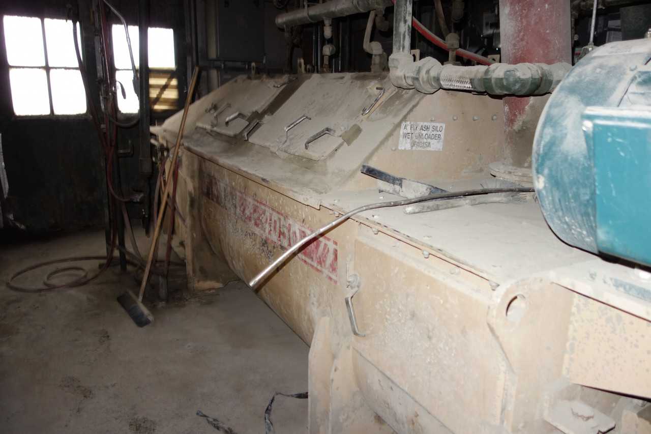 UNITED CONVEYOR MODEL 4050 6200-49-02012-115600 FLY ASH PIN PADDLE WET MIXER UNLOADER - PROCESS EQUIPMENT