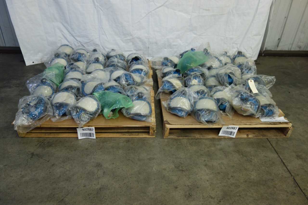2 PALLETS OF AMERICAN OPTICAL CORP. FULL FACE RESPIRATOR MASKS - MACHINING ACCESSORIES & TOOLING