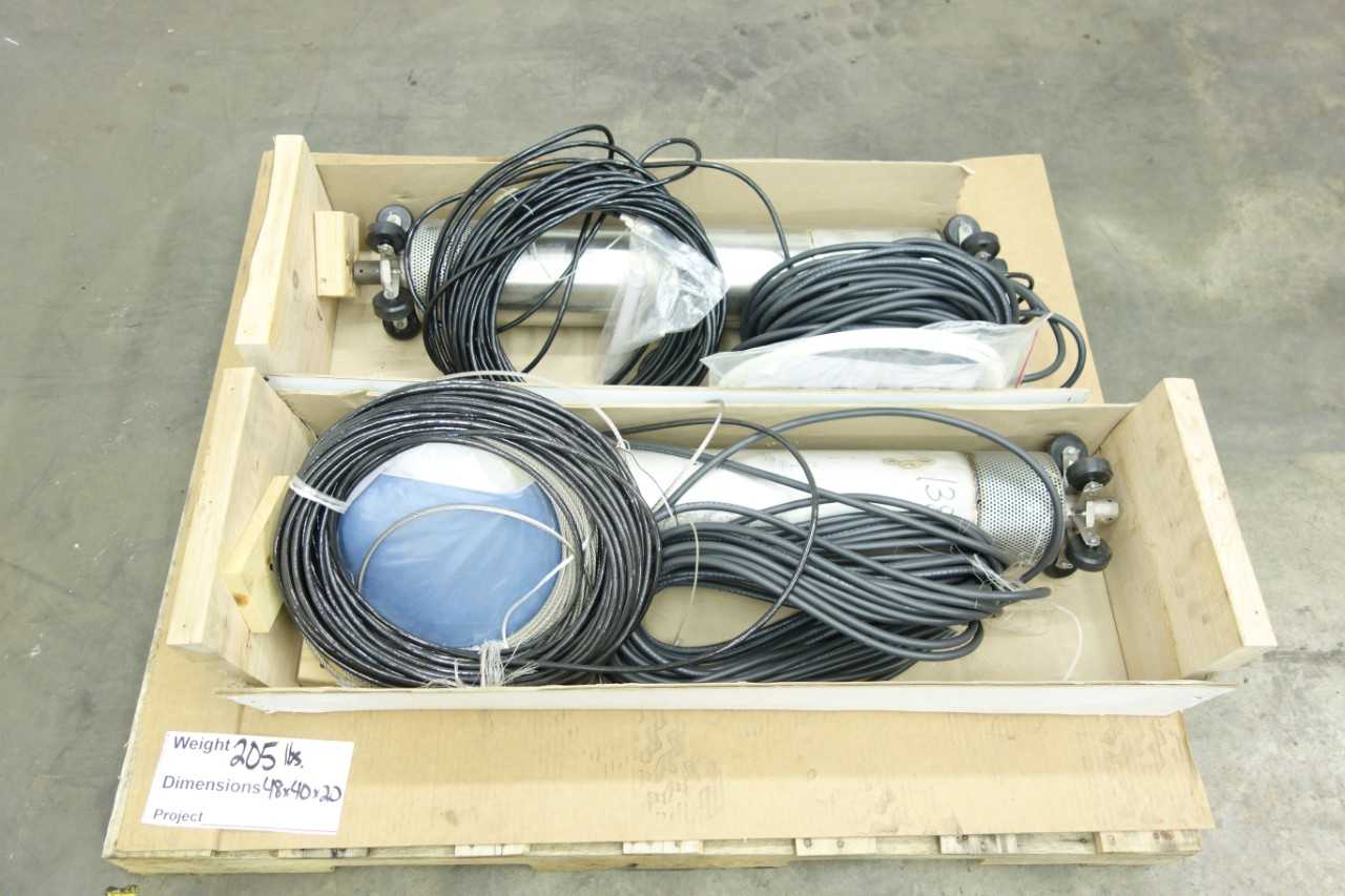 LOT OF 2 EPG COMPANIES WSDPT SUMP 200V-AC SUBMERSIBLE PUMPS - SUBMERSIBLE PUMP