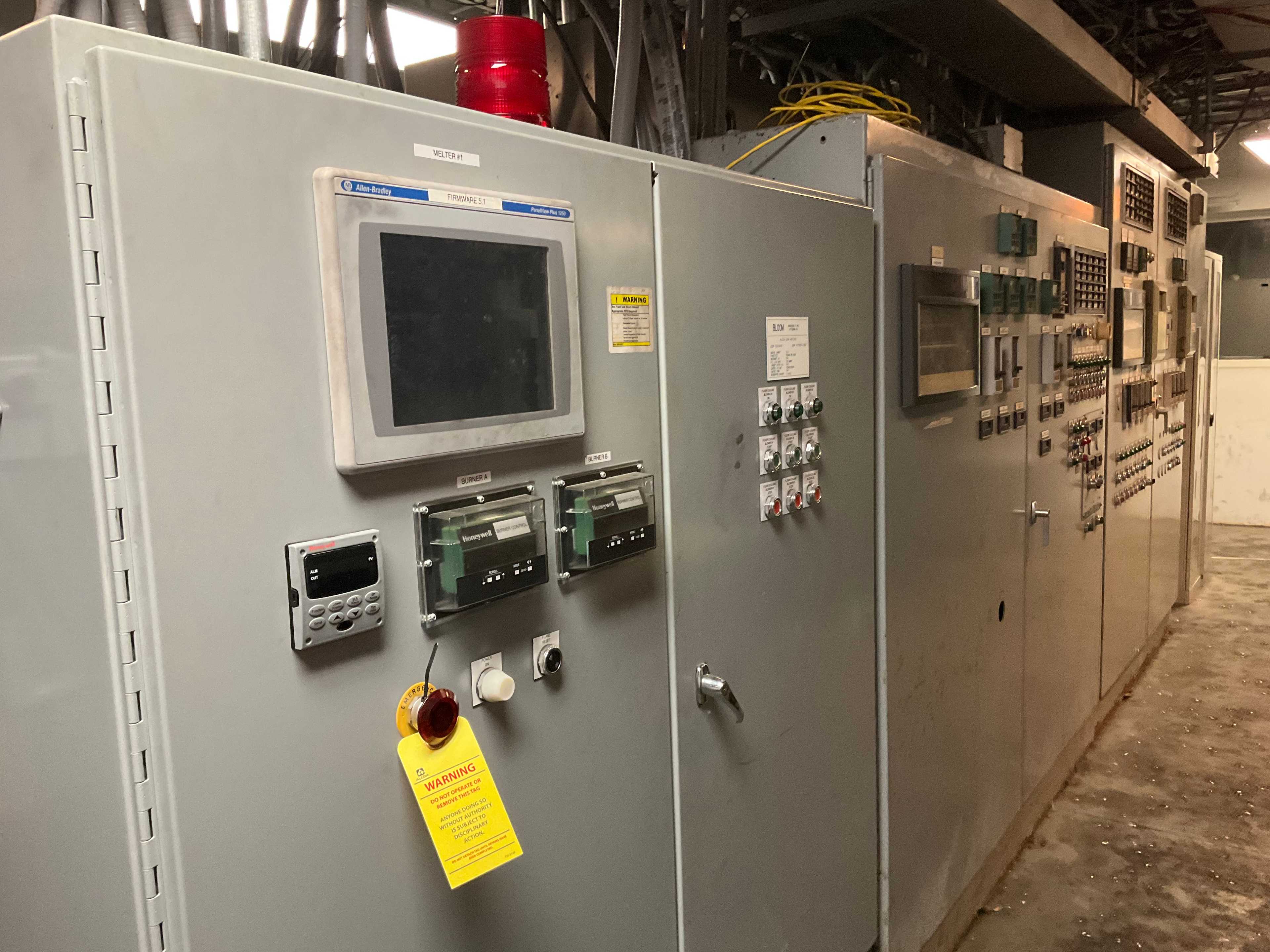 QTY 5 - CONTROL CABINETS WITH ALLEN BRADLEY PLCs - CONTROL CABINETS
