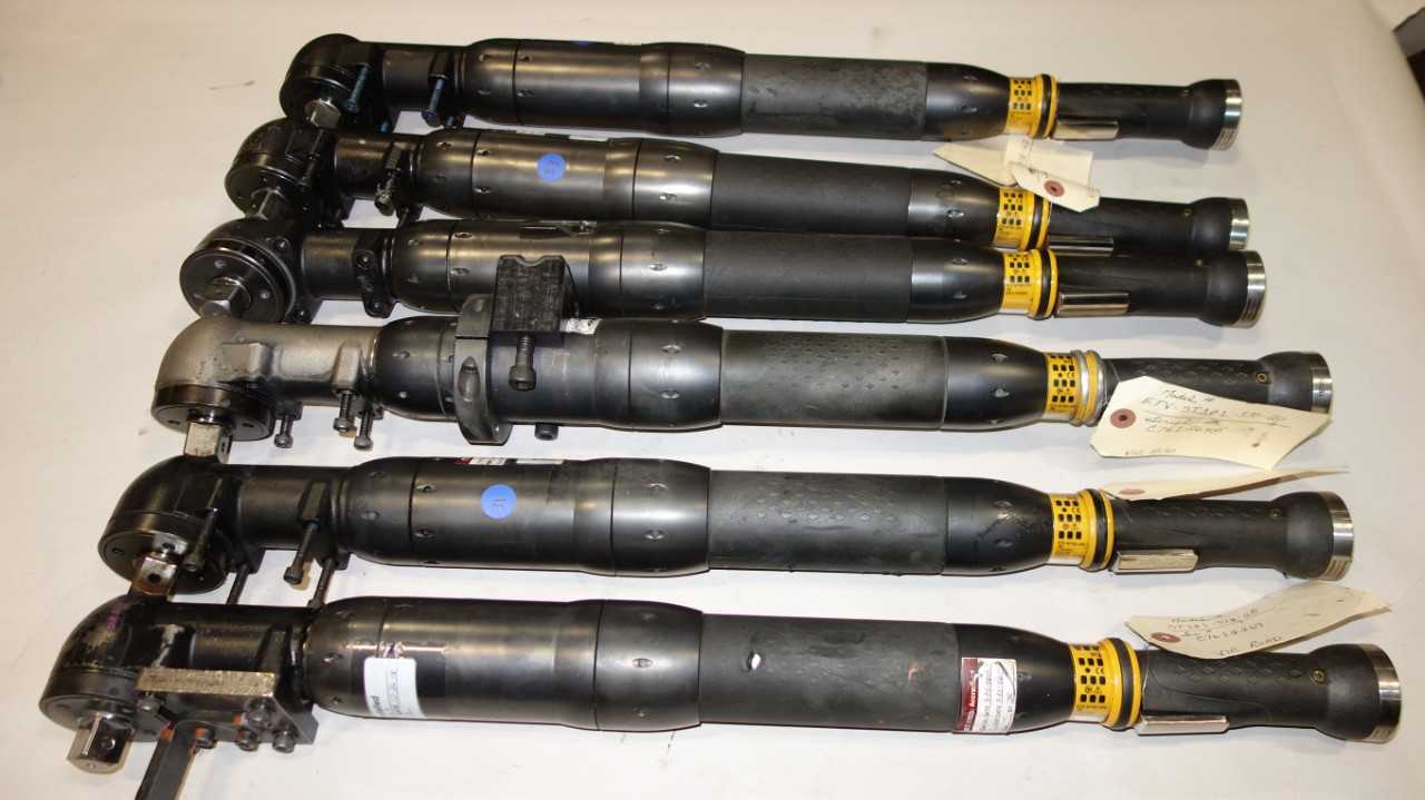 LOT OF 6 ATLAS COPCO ETV ST101-370-20 ELECTRIC ANGLE NUTRUNNERS - ELECTRIC POWER TOOLS