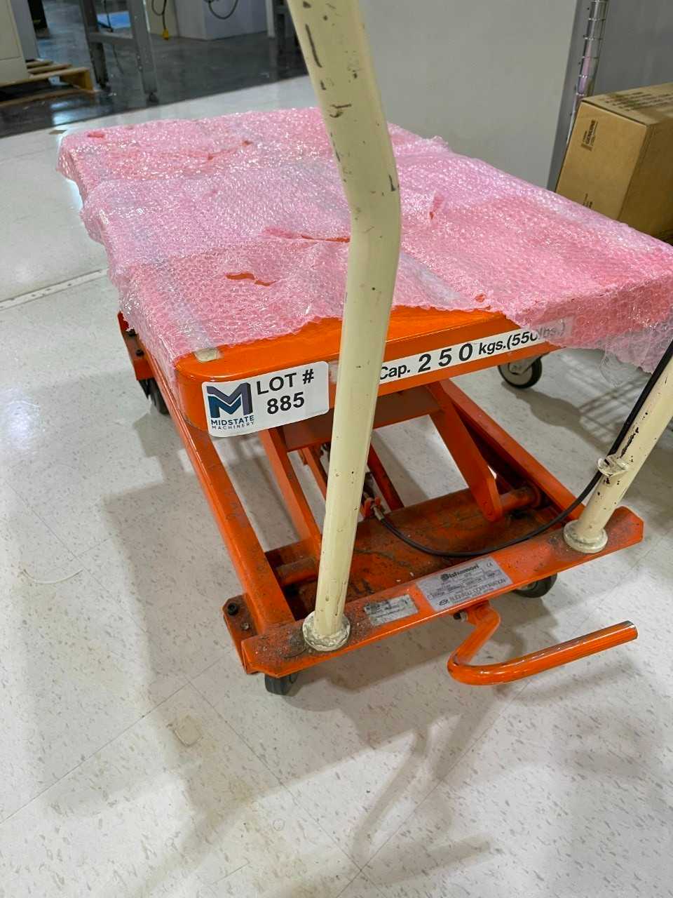 550 Lb Lift Cart No Contents - ROLLING CARTS