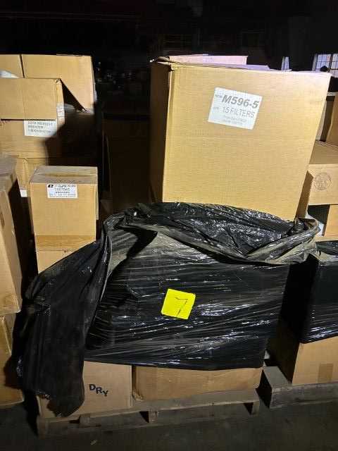 Pallet of Various Filters - PROCESS EQUIPMENT