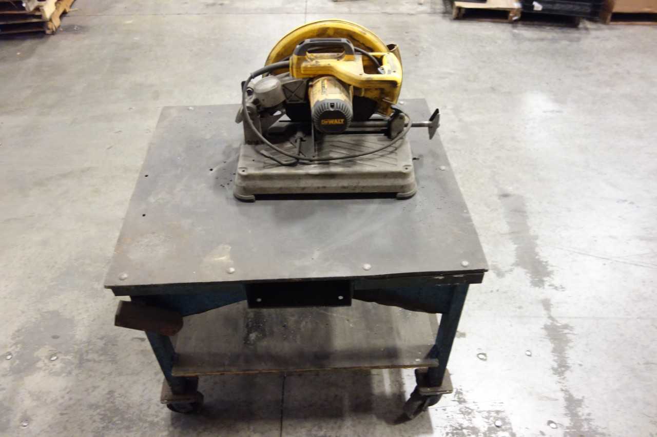 DEWALT 14" CHOP SAW WITH WORK TABLE - ELECTRIC POWER TOOLS