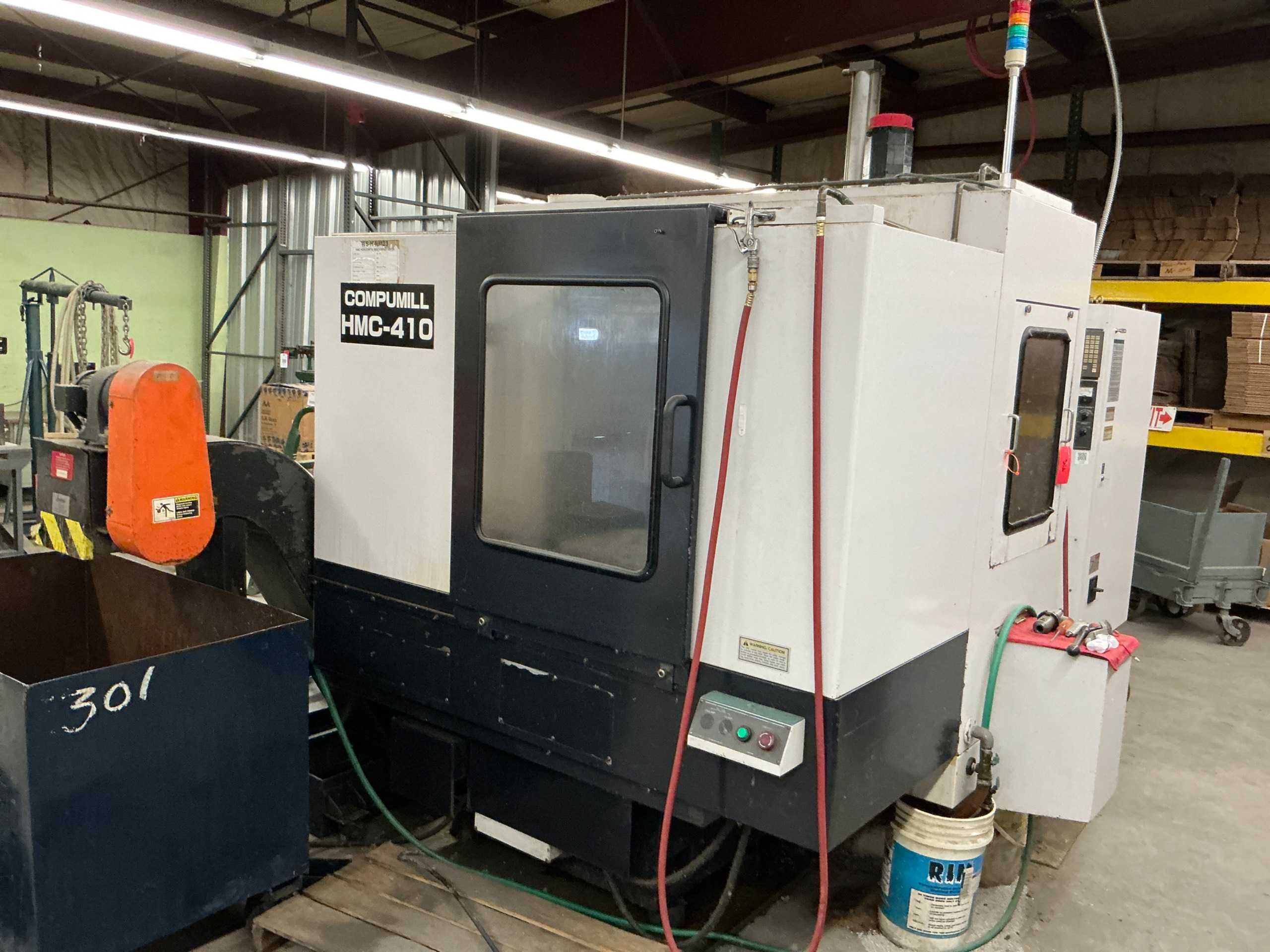 2001 COMPUMILL HMC-410 HORIZONTAL MACHINING CENTER