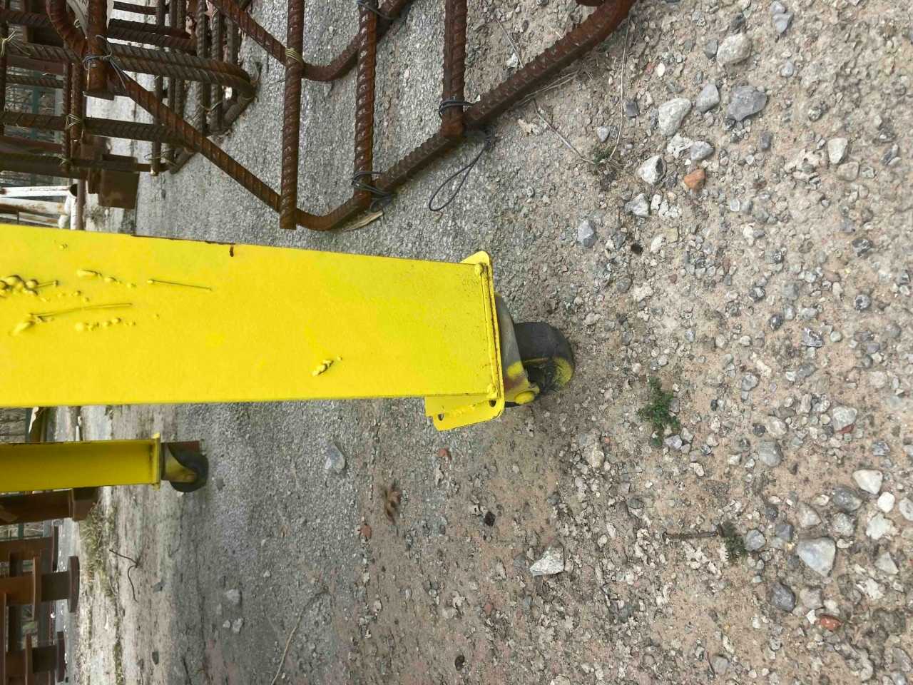 Yellow Metal Table - PLANT & FACILITY