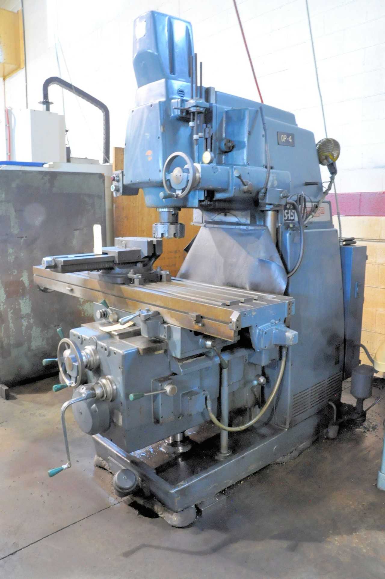 Kearney & Trecker Milwaukee Model 415S-15 Vertical Mill - VERTICAL MILLING MACHINES