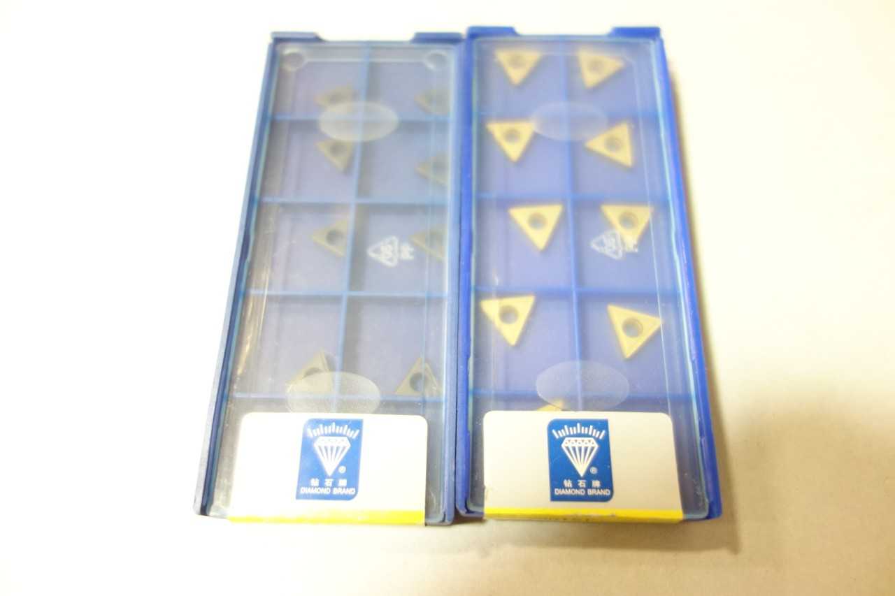 LOT OF ASSORTED TOOLING CARBIDE INSERTS - ZHUZHOU - TOOL HOLDERS