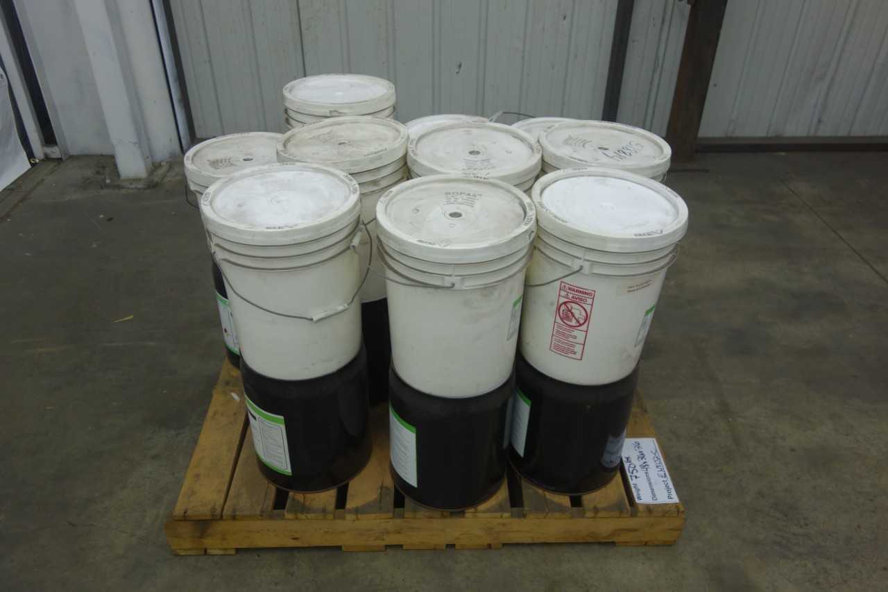 PALLET OF MAGNAFLUX ZYGLO ZP-14A WATER SOLUBLE DEVELOPER, ZP-10B REMOVER - PLANT & FACILITY