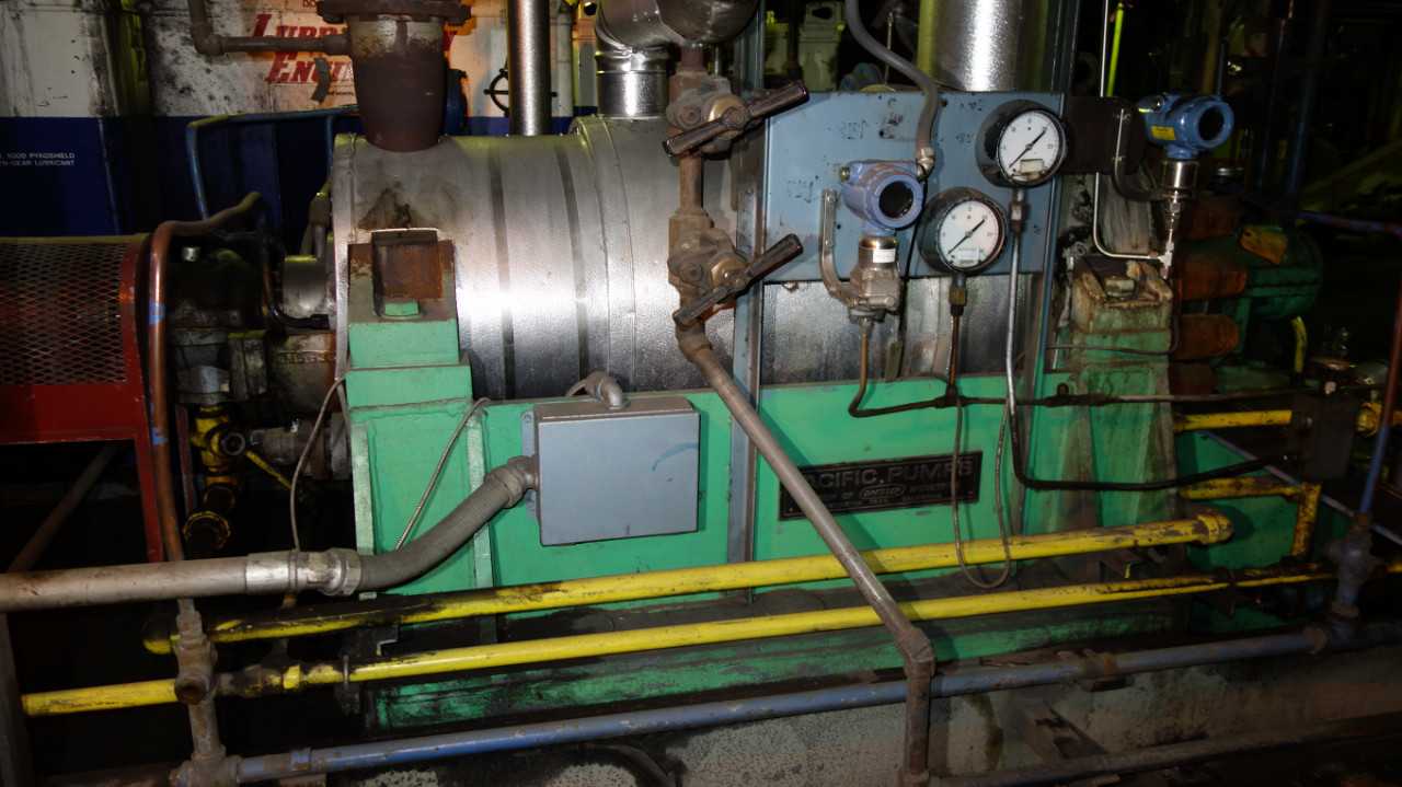 PACIFIC PUMPS SIZE 4SRL BFI BOILER FEED PUMP 758GPM - MISCELLANEOUS