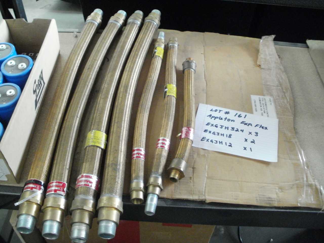 APPLETON EXP. PROOF FLEX ( EXGJH324) QTY. 3 ( EXGJH18) QTY. 2 ( EXGJH12) QTY.1 - PANELBOARDS