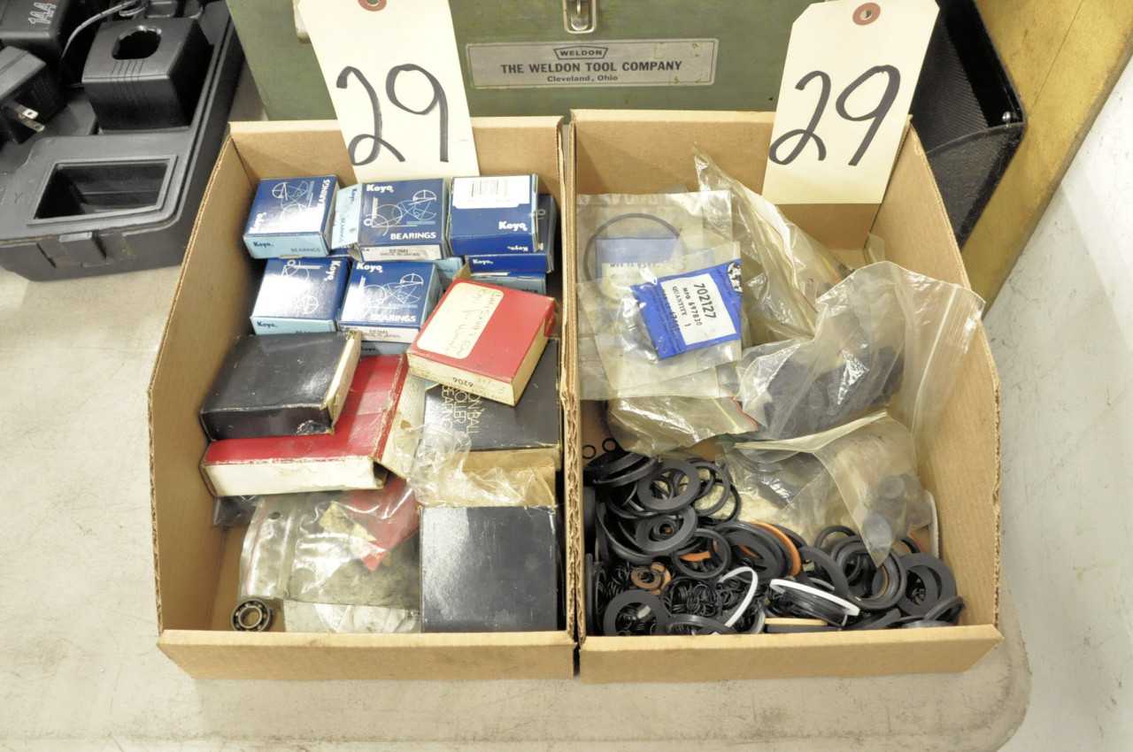 Lot-Bearings and O-Rings in (2) Boxes - BEARINGS