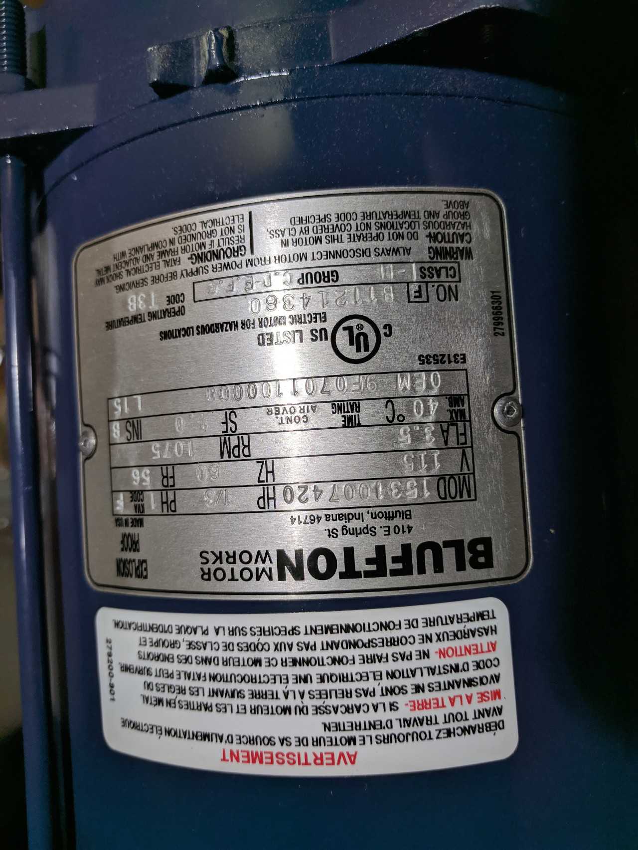 MODINE V 161SB06A STEAM/HOT WATER UNIT HEATER 115V - HVAC EQUIPMENT