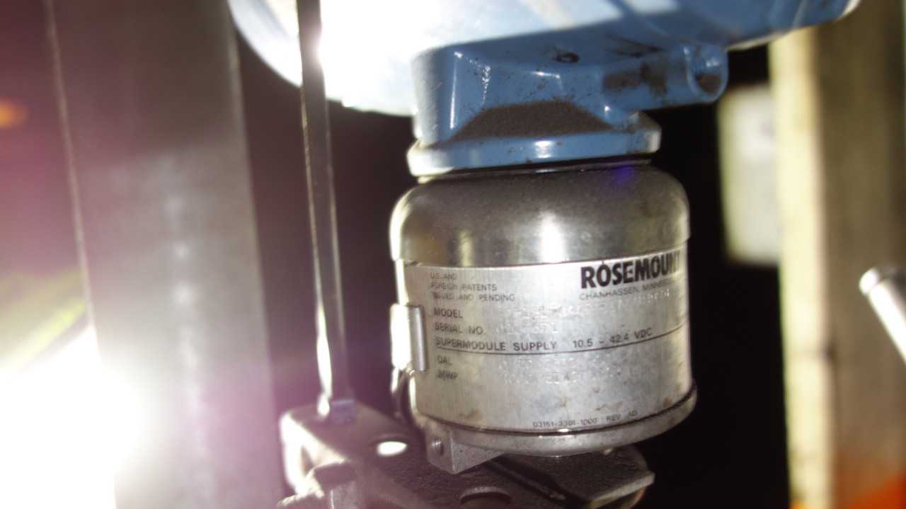 LOT OF 3 ROSEMOUNT 3051 PRESSURE TRANSMITTERS - INSTRUMENTATION