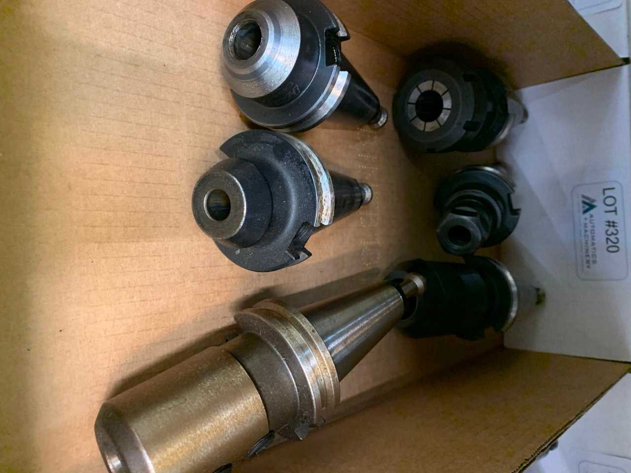 Cat-40 Tool Holders Qty 6 - ELECTRIC POWER TOOLS