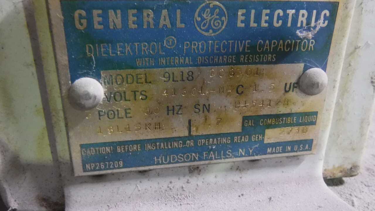 Lot of 6 GE Capacitors - CAPACITORS