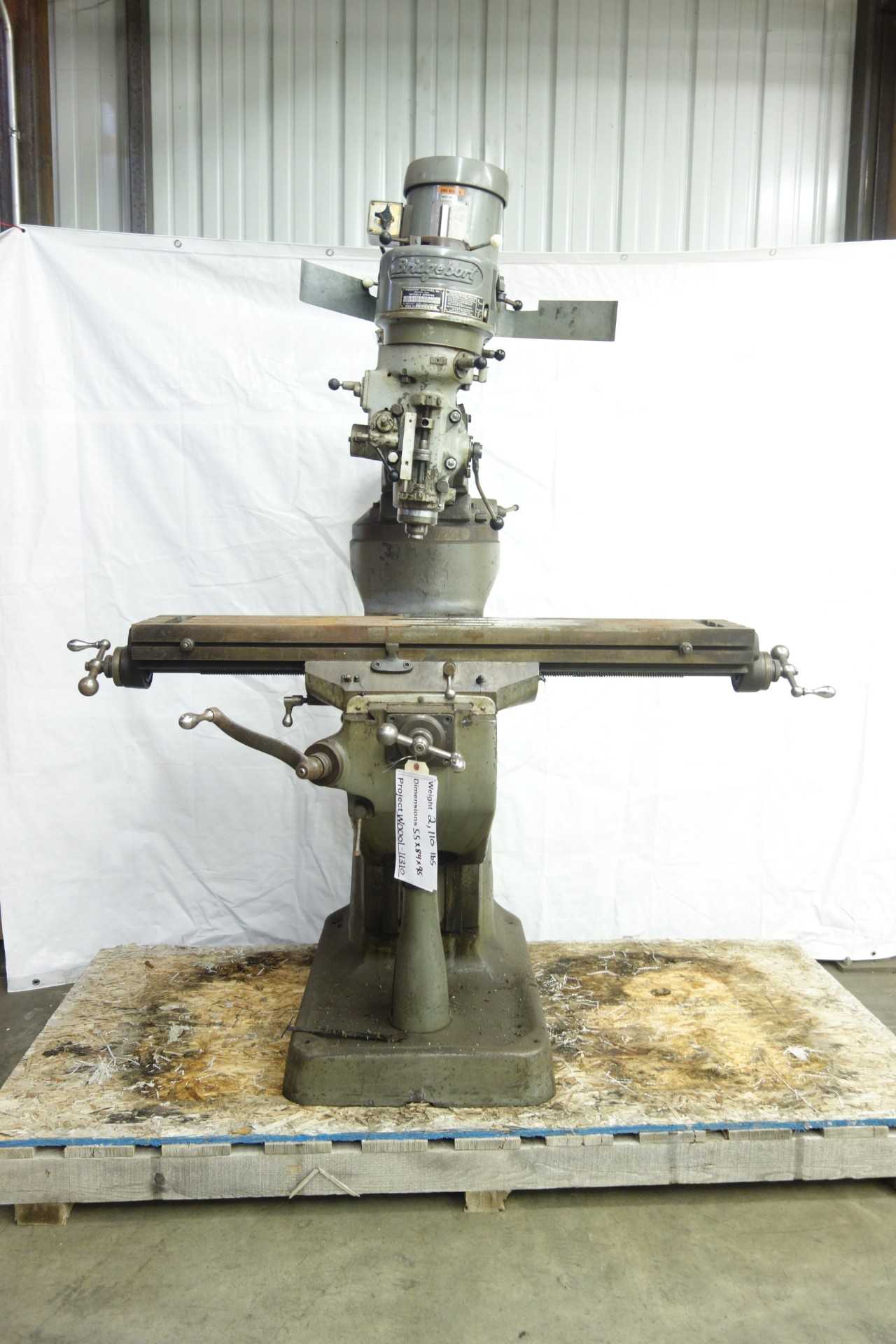 BRIDGEPORT 90274 VARIABLE SPEED MILLING MACHINE - MILLING MACHINES