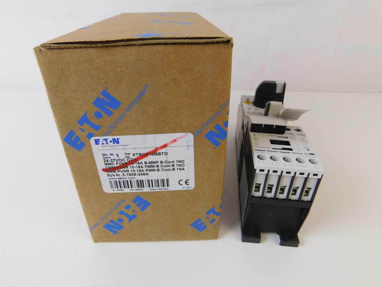 Quantity of 6x XTSC016BBTD Motor Operators - ELECTRIC MOTORS