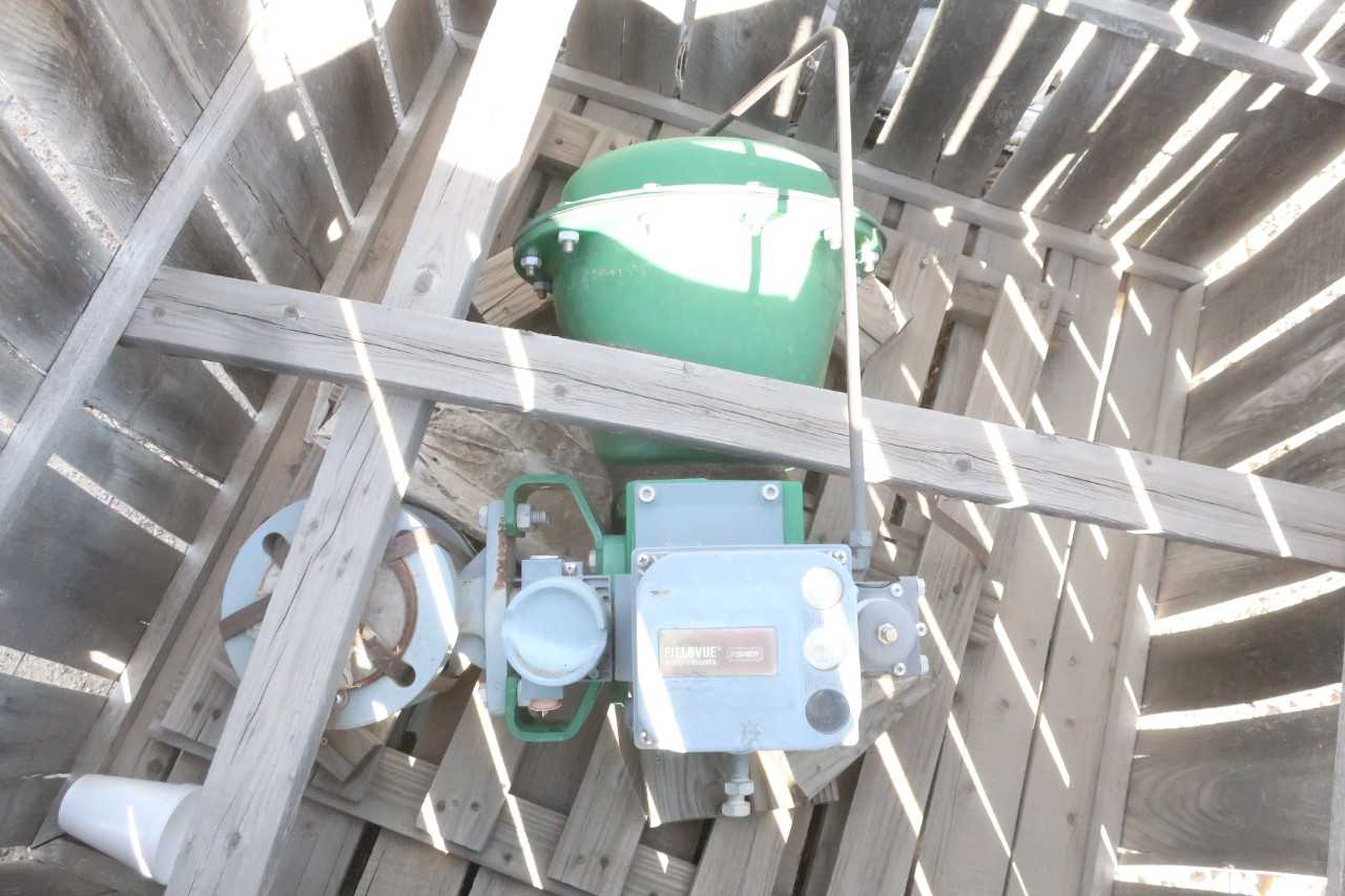 FISHER V150 3IN 150 VEE-BALL CONTROL VALVE - CONTROL VALVE