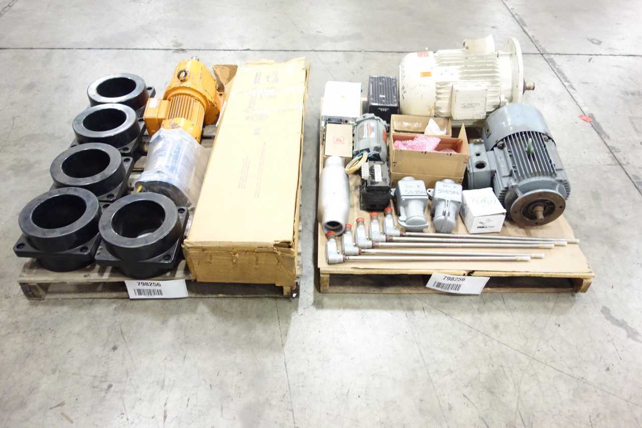 2 PALLETS OF ASSORTED ELECTRICAL - ELECTRICAL COMPONENTS