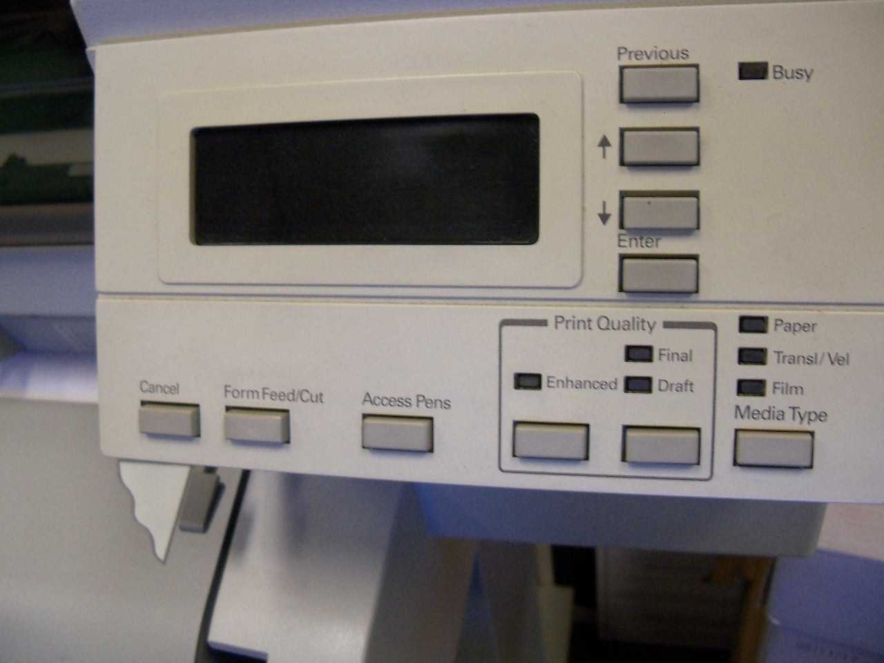 HP DesignJet 600 - large-format printer - PACKAGING