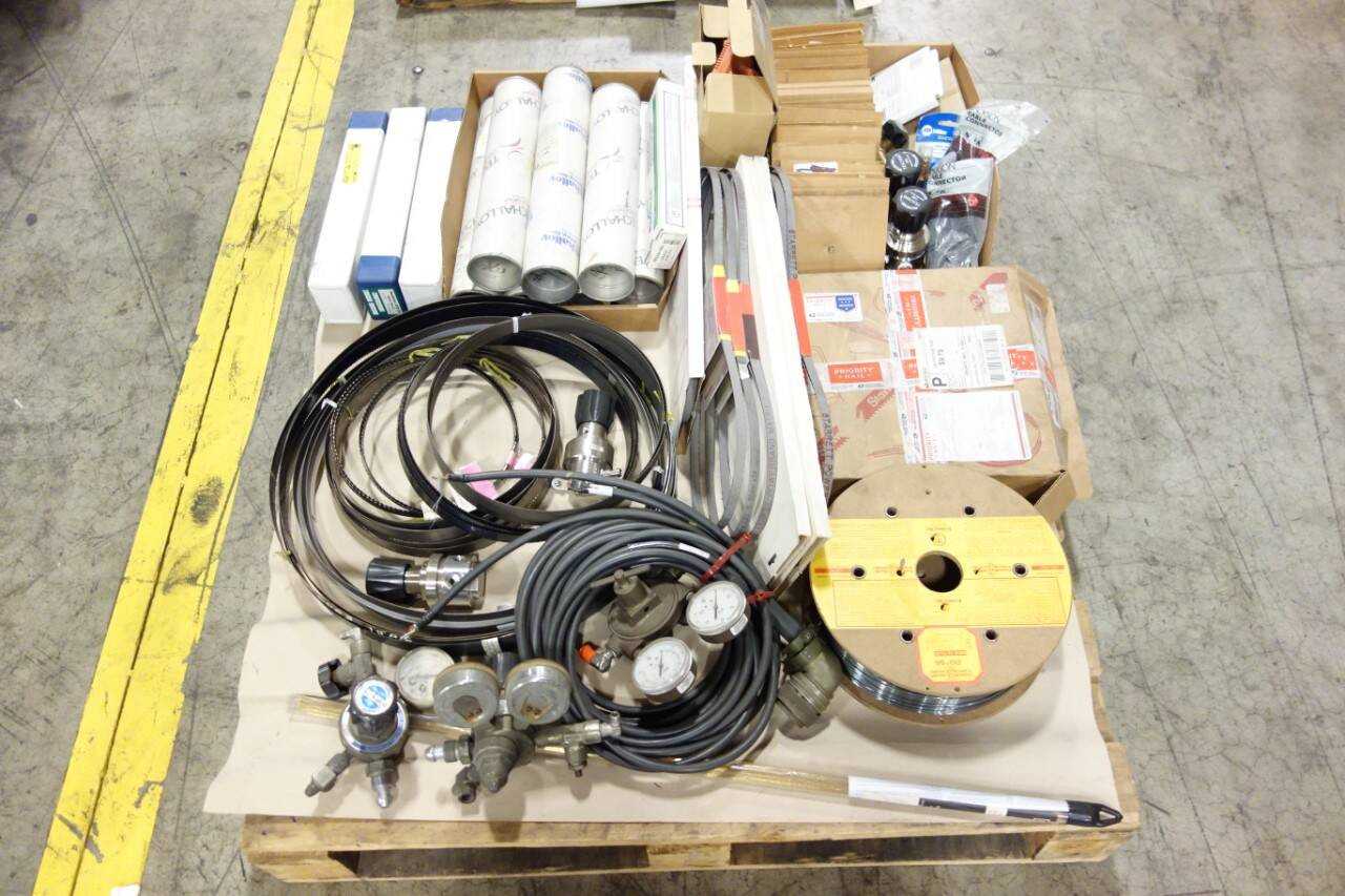 1 PALLET OF ASSORTED MANUFACTURING SUPPLIES - HAND TOOLS