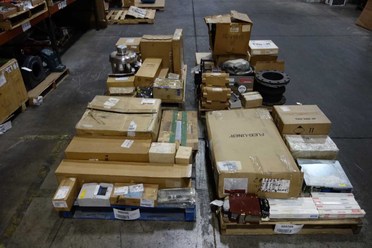 4 PALLETS OF ASSORTED MRO - INDUSTRIAL PARTS