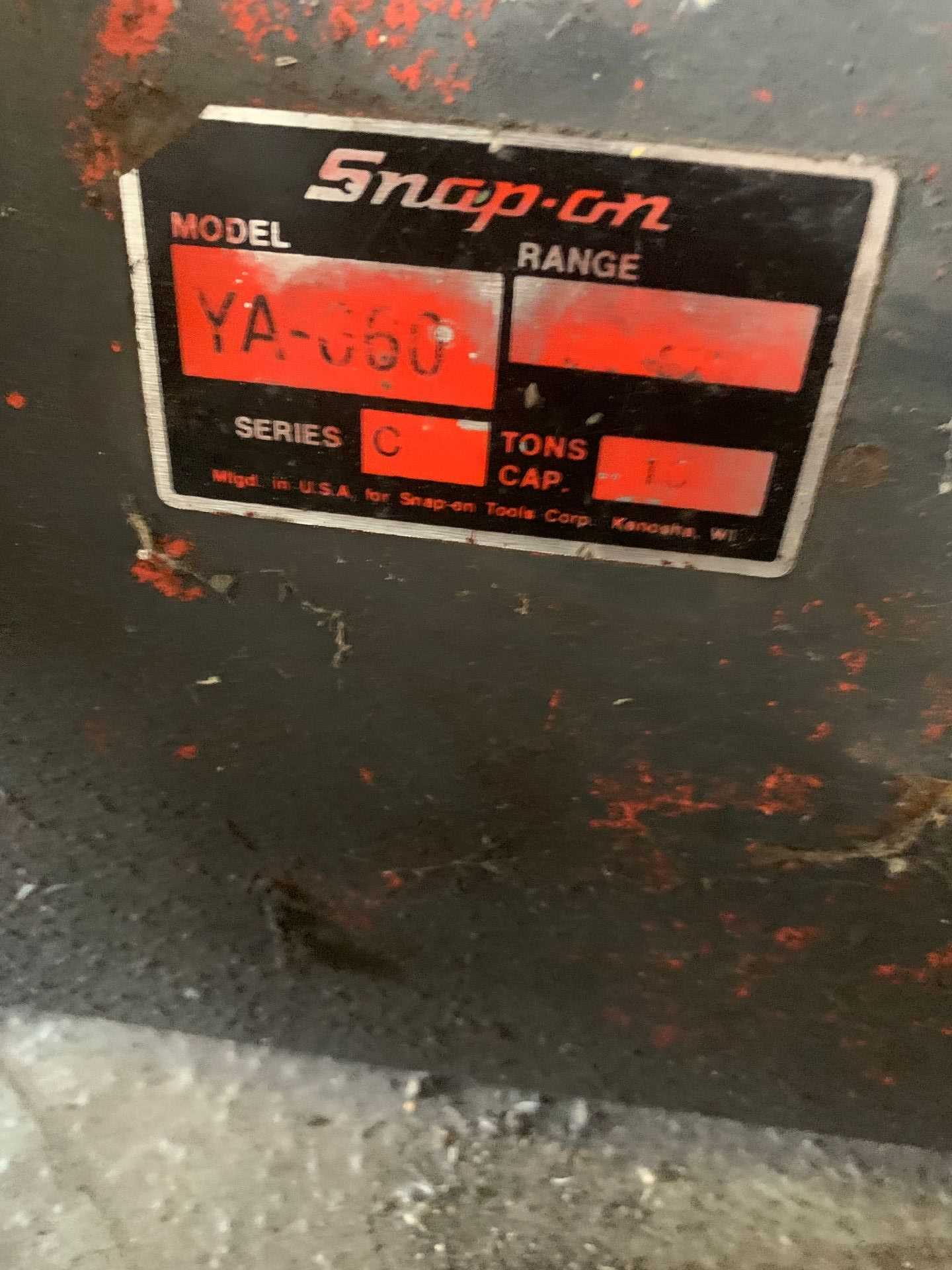 Snap-On Floor Jack - ELECTRIC POWER TOOLS