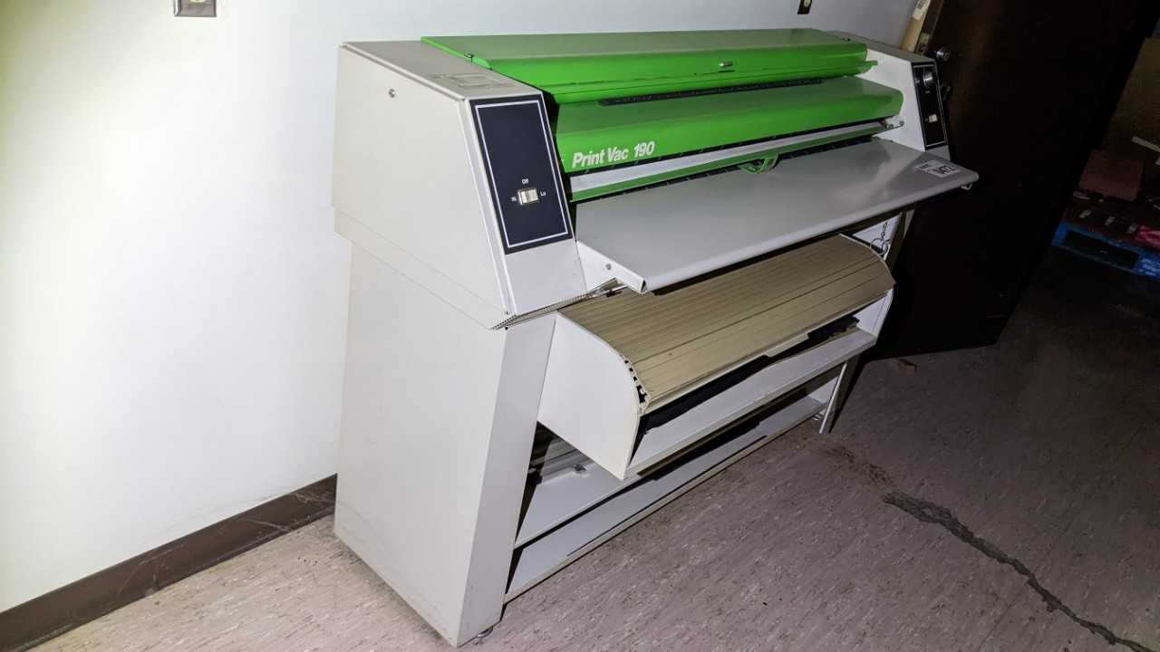 PRINT VAC 190 PRINTER - PACKAGING
