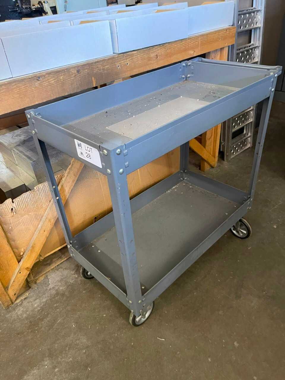 Rolling Metal Cart - ROLLING CARTS
