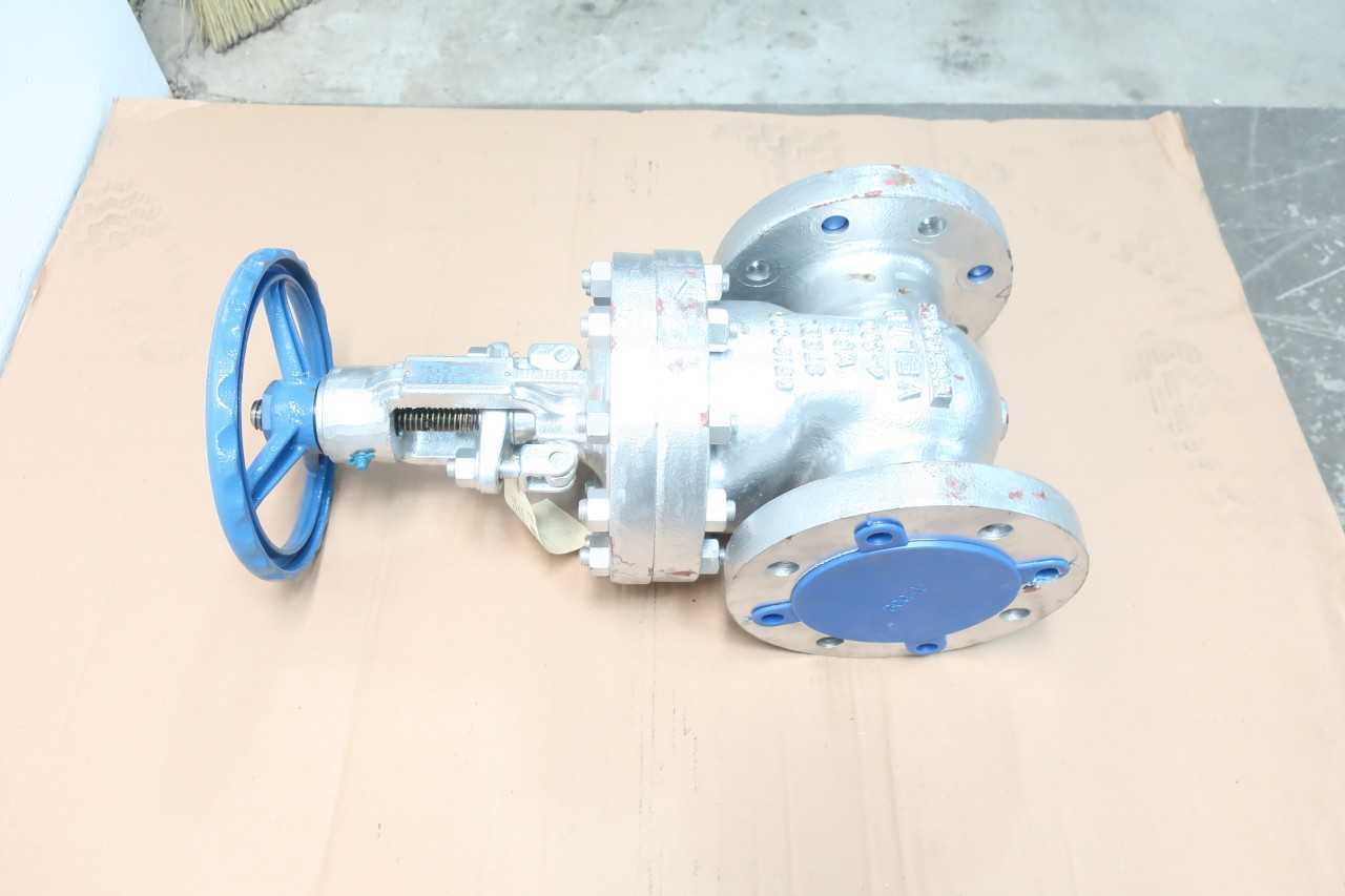 VELAN F12-1064C-02TY MANUAL 300 STEEL FLANGED 4IN WEDGE GATE VALVE - VALVES