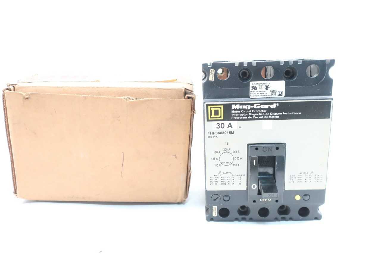 Square D FHP3603015M Mag-gard Circuit Breaker 30A - CIRCUIT BREAKERS