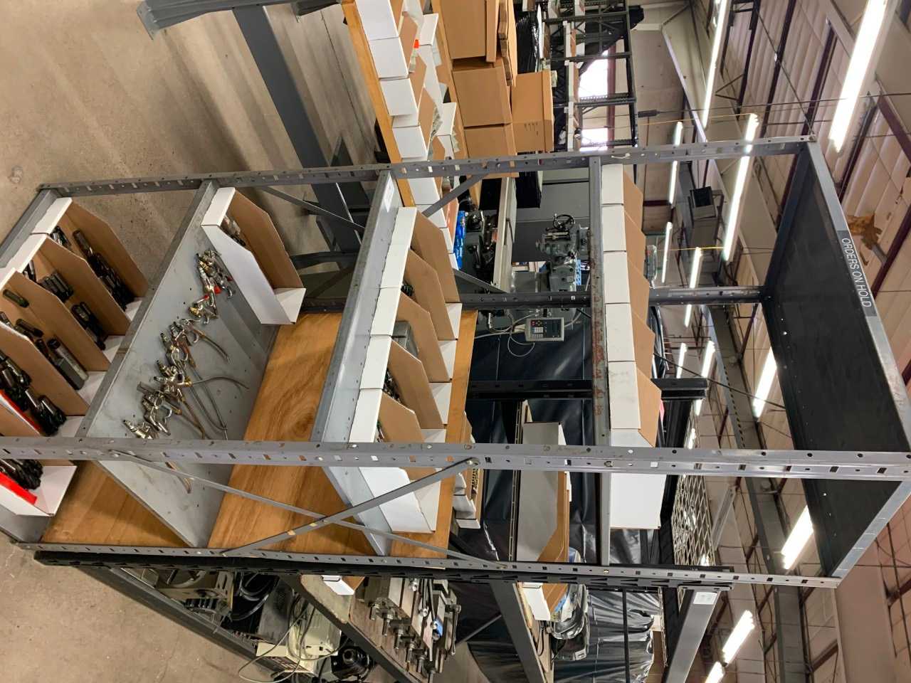 5 Shelf Metal Rack (Contents Not Included) - SHELVING 5 Shelf Metal Rack (Contents Not Included) - SHELVING