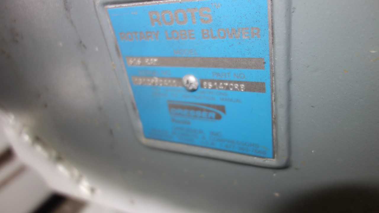 DRESSER ROOTS BALDOR 616 RAM 125HP 460V-AC ROTARY LOBE BLOWER MOTOR - ROTARY LOBE BLOWER