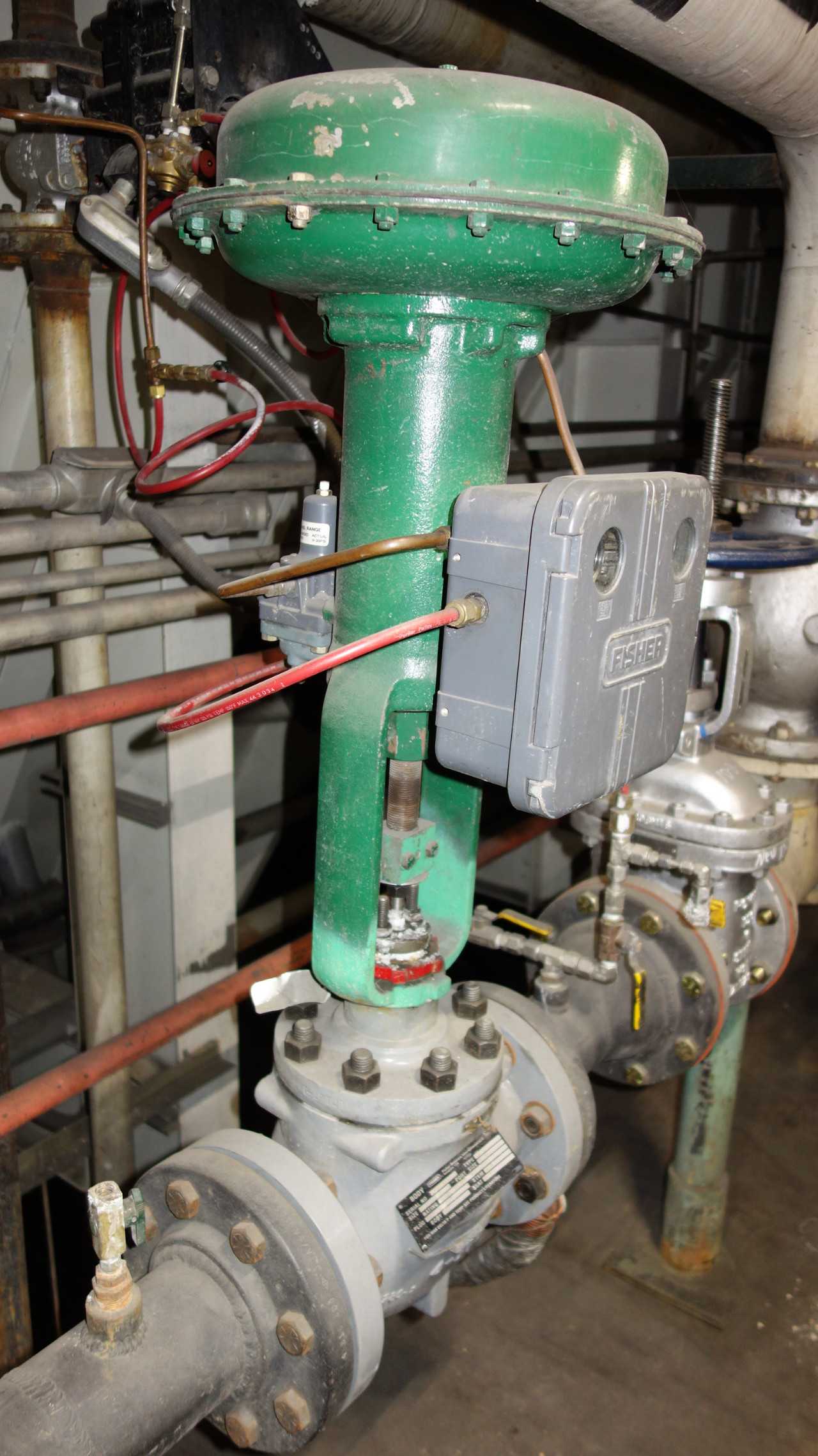 FISHER ET 667 4IN CONTROL VALVE 4160KR CONTROLLER - MISCELLANEOUS