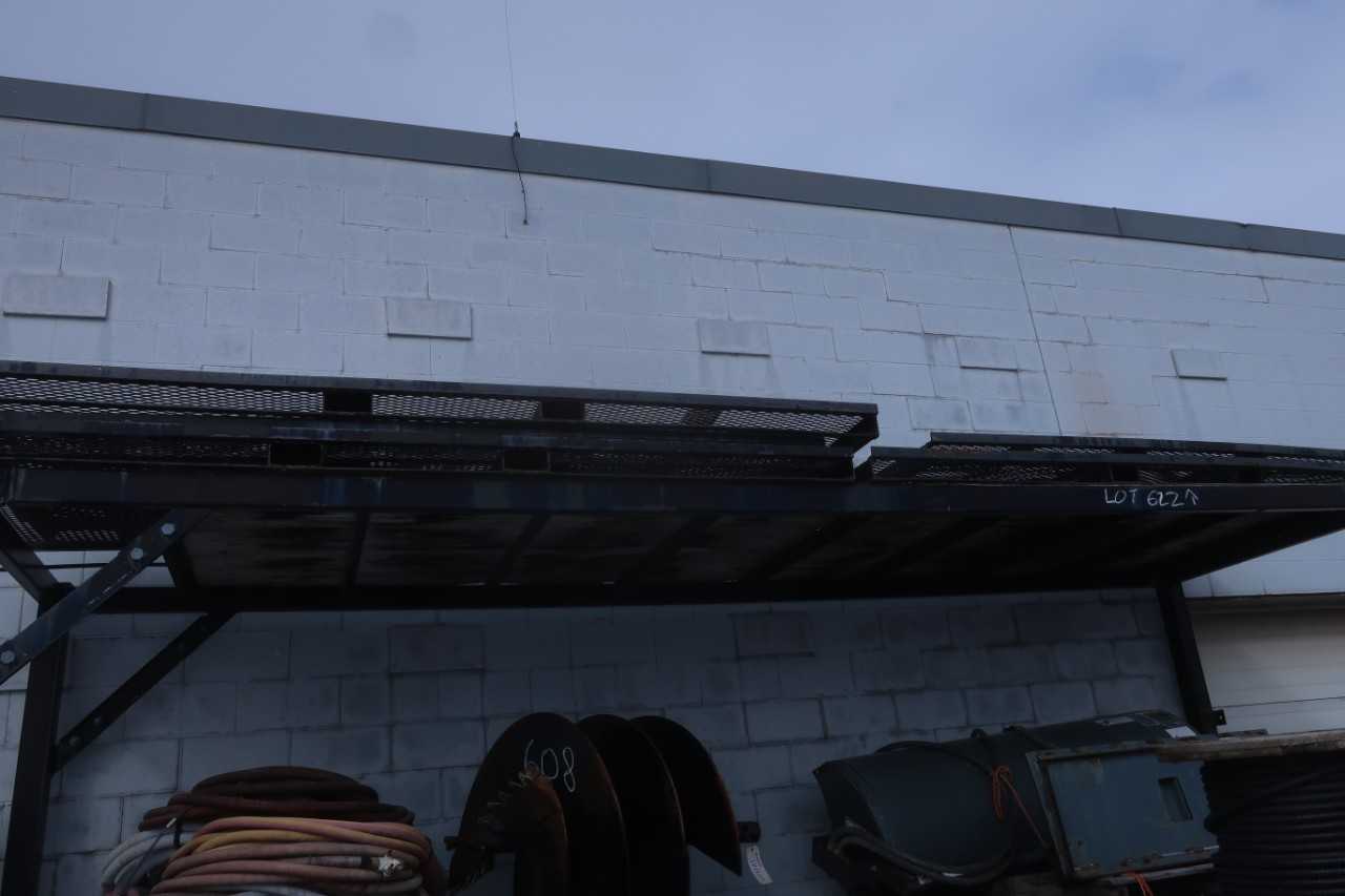 LOT OF 7 8' X 4' STEEL PALLETS - PALLET RACKING