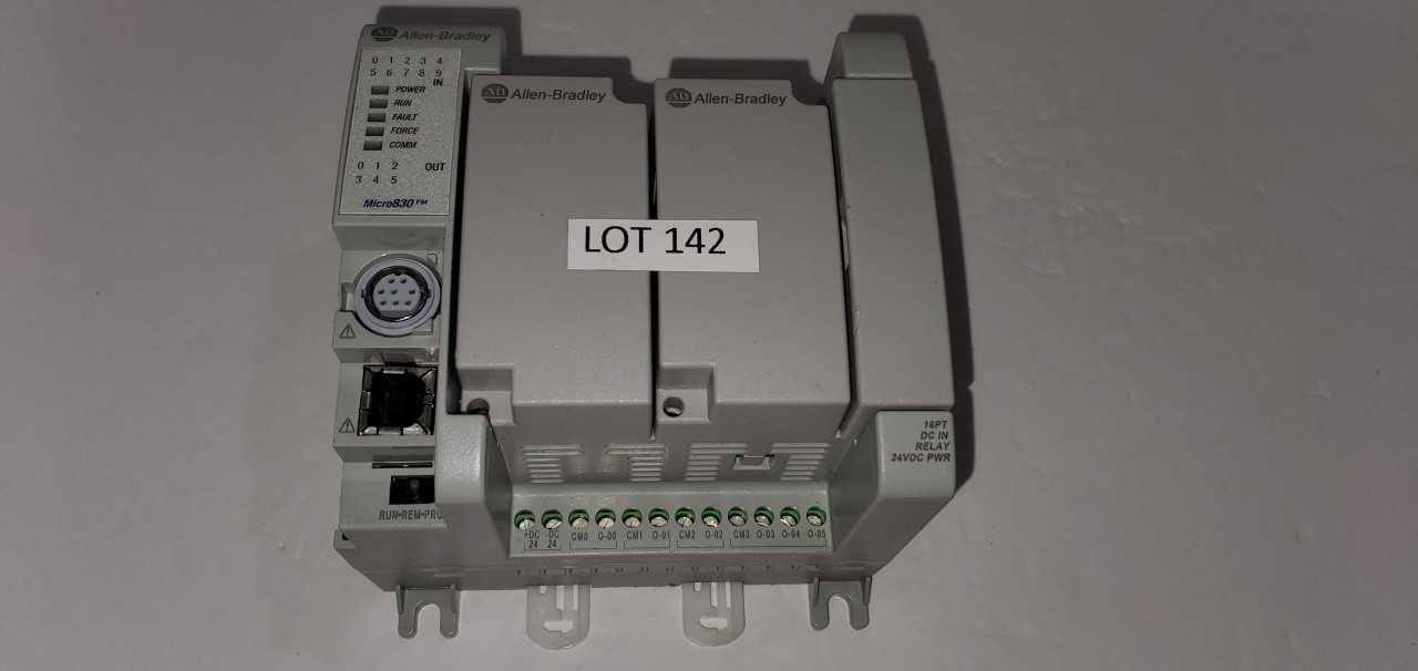 Allen Bradley Micro 830 2080-LC30-16QWB PLC - AUTOMATION & CONTROLS