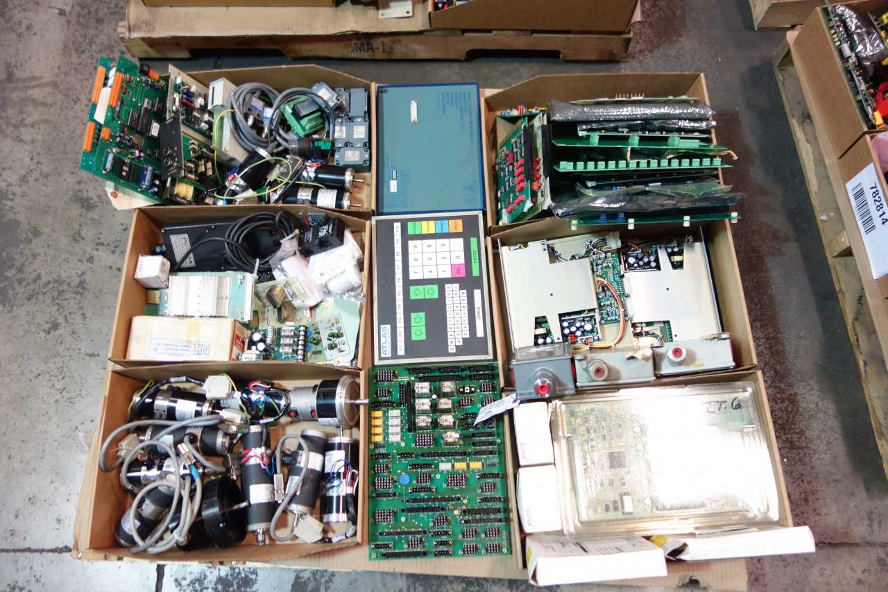 4 PALLETS OF ASSORTED AUTOMATION - INDUSTRIAL PARTS