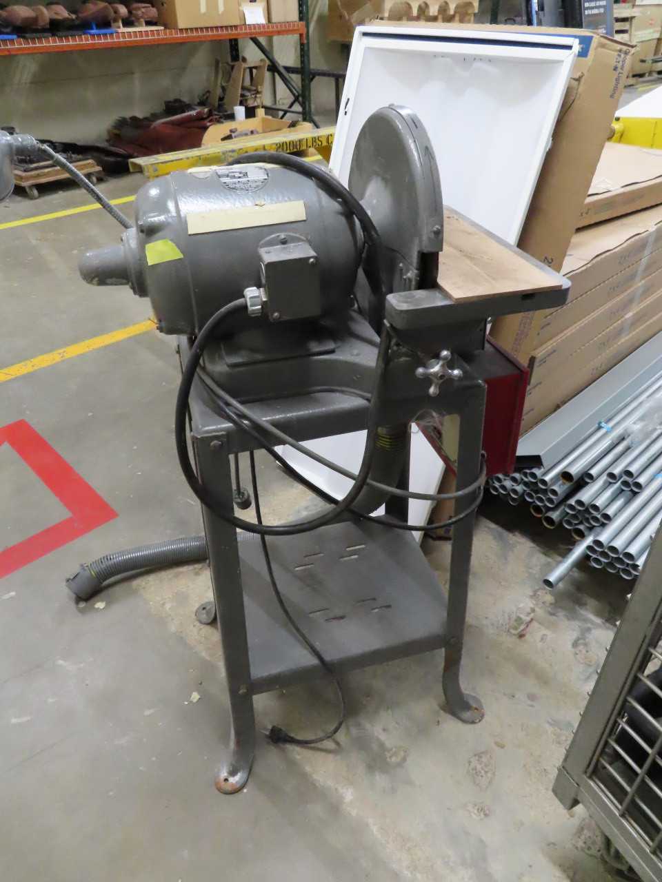 Delta/Millwakee Grinder with Stand; Model 23-105 - GRINDING MACHINES