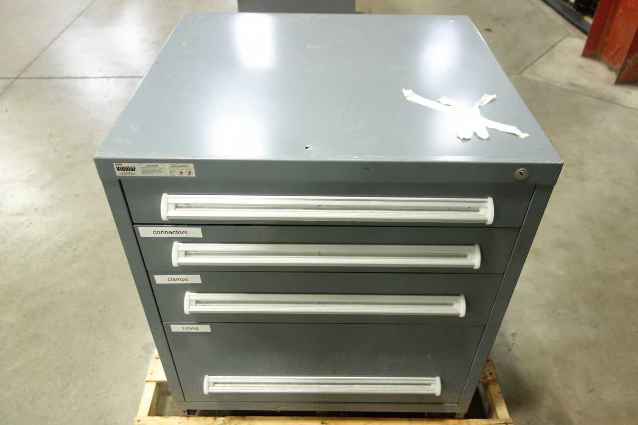 STANLEY VIDMAR 4 DRAWER TOOL CABINET - TOOL STORAGE