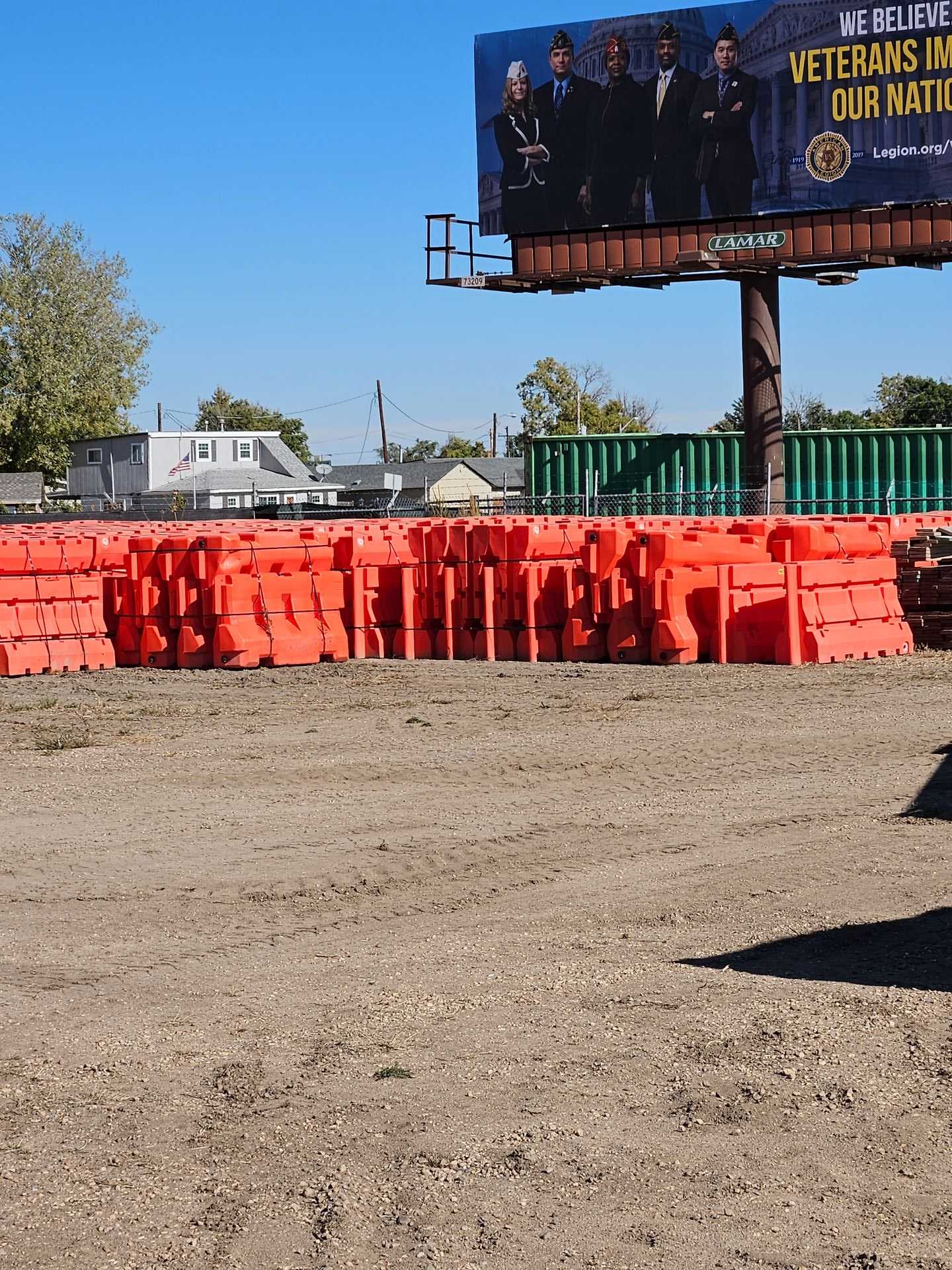 BULK LOT OF JERSEY BARRIERS QTY 50 - TRAILER MOUNTED EQUIPMENT