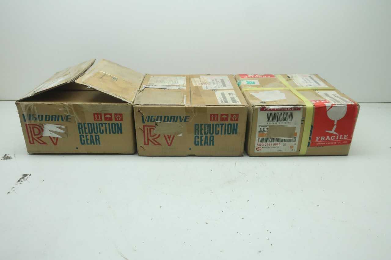 LOT OF 3 VIGO DRIVE RV GEAR REDUCER REPLACEMENT PARTS ROBOT- NABTESCO - GEAR REDUCERS