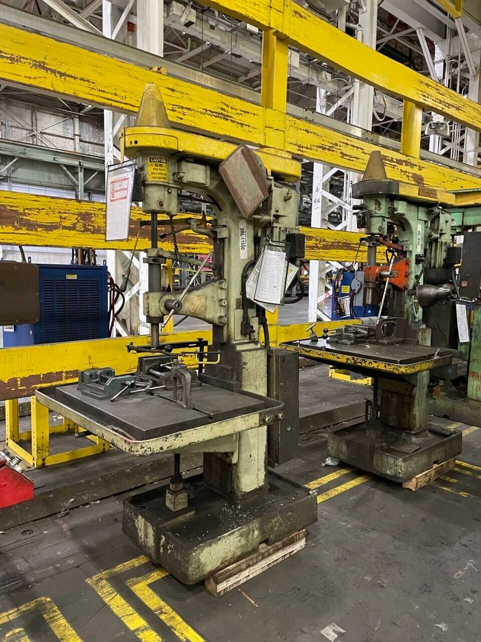 1954 Allen Drill Press - UPRIGHT DRILL PRESSES