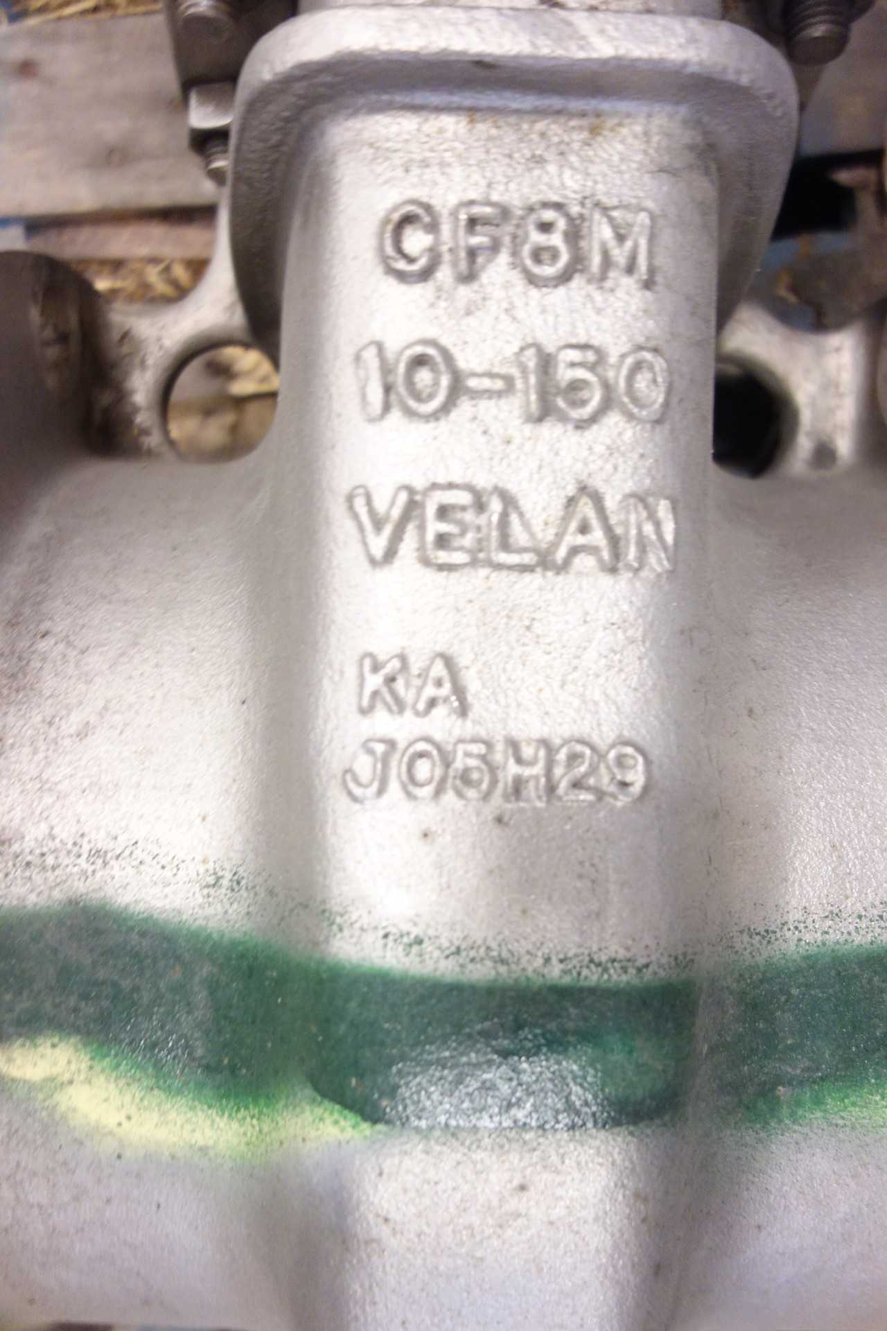 LOT OF 2 VELAN 10 IN GATE VALVES - VALVES